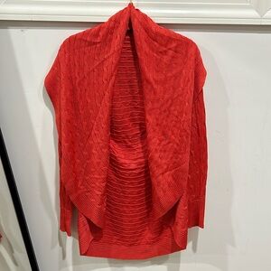 Red, like new, Ralph Lauren cardigan